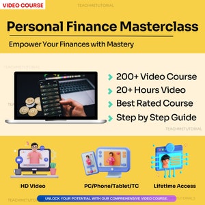 Personal Finance Masterclass: Save, Protect, and Make More Bootcamp