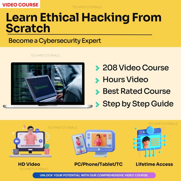 Learn Ethical Hacking From Scratch - Become a Cybersecurity Expert