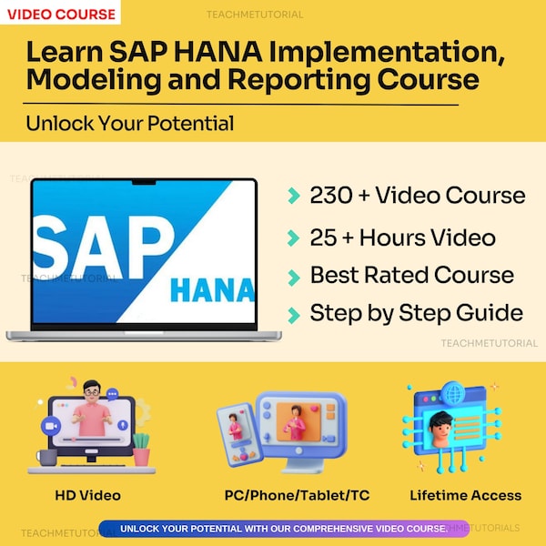 SAP HANA Implementation, Modeling and Reporting Course - Essential Skills