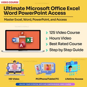 Ultieme Microsoft Office - Beheers Excel, Word, PowerPoint en Access