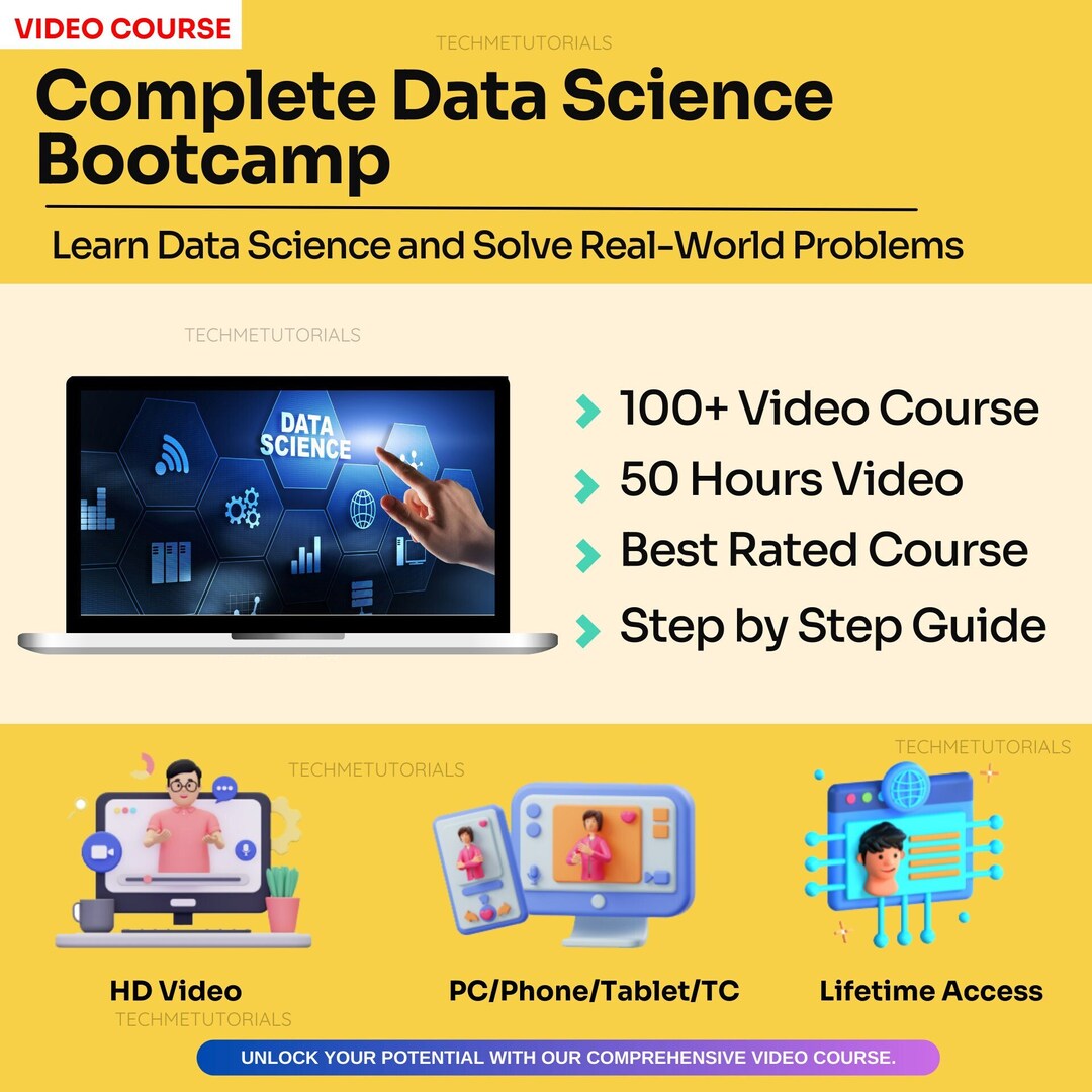 Complete Data Science Bootcamp | Learn Data Science and Solve Real ...