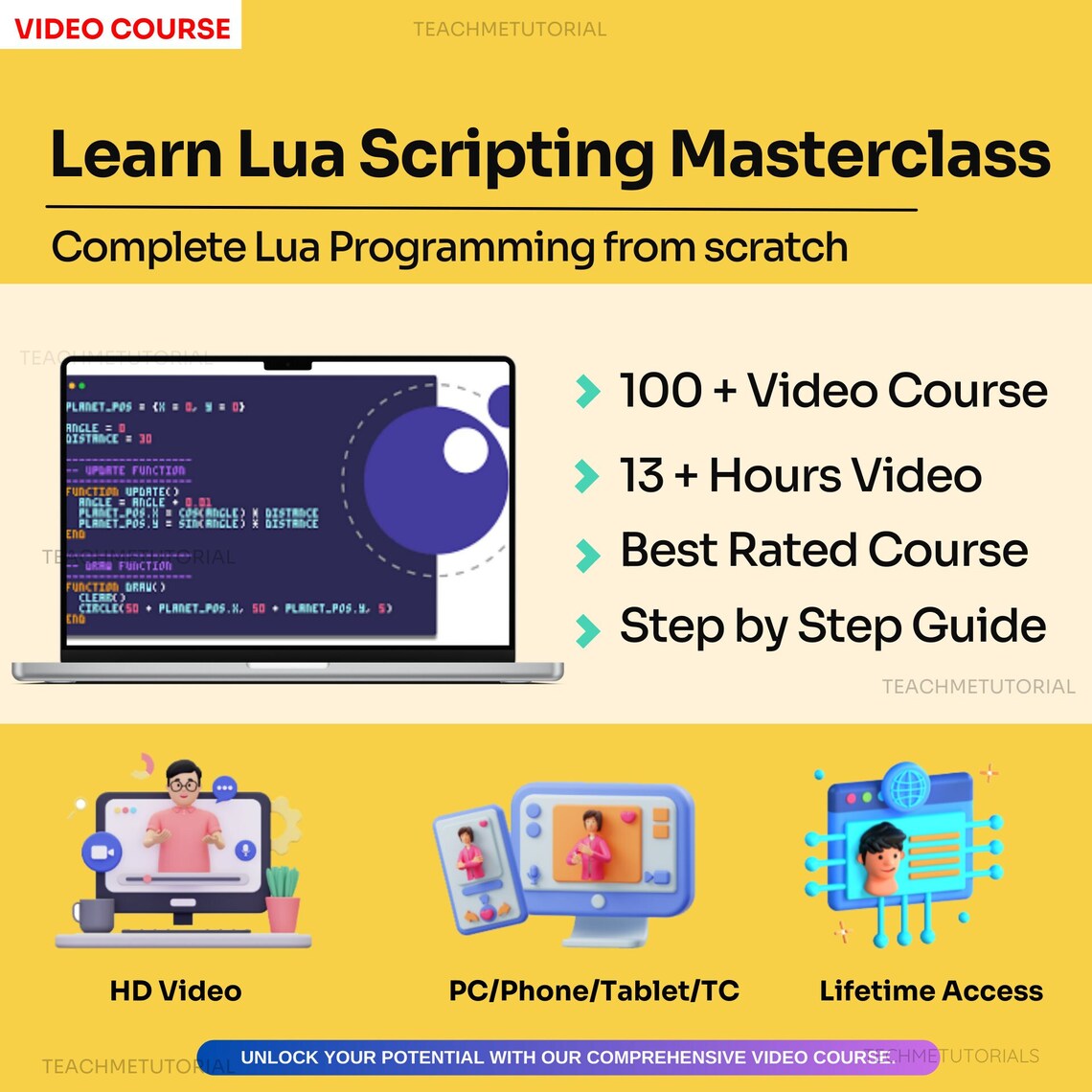 Complete Lua Programming From Scratch - Essential Skills - Etsy