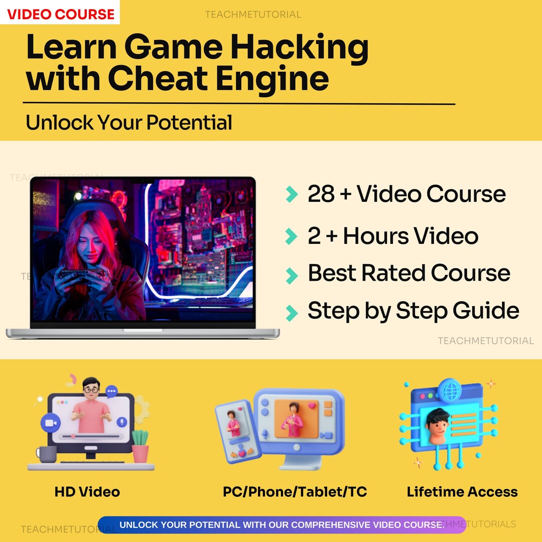 Game Hacking Explained | Game Hacking With Cheat Engine - Essential ...