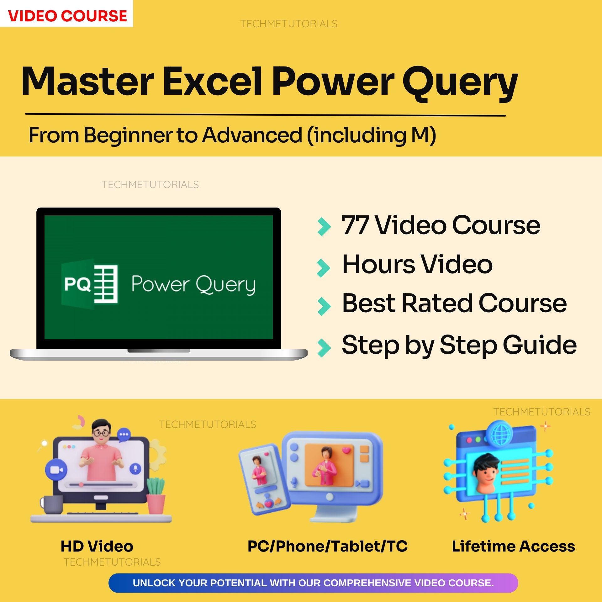 Power Query Master Master Excel Power Query - From Beginner to Advanced (including M) - Etsy