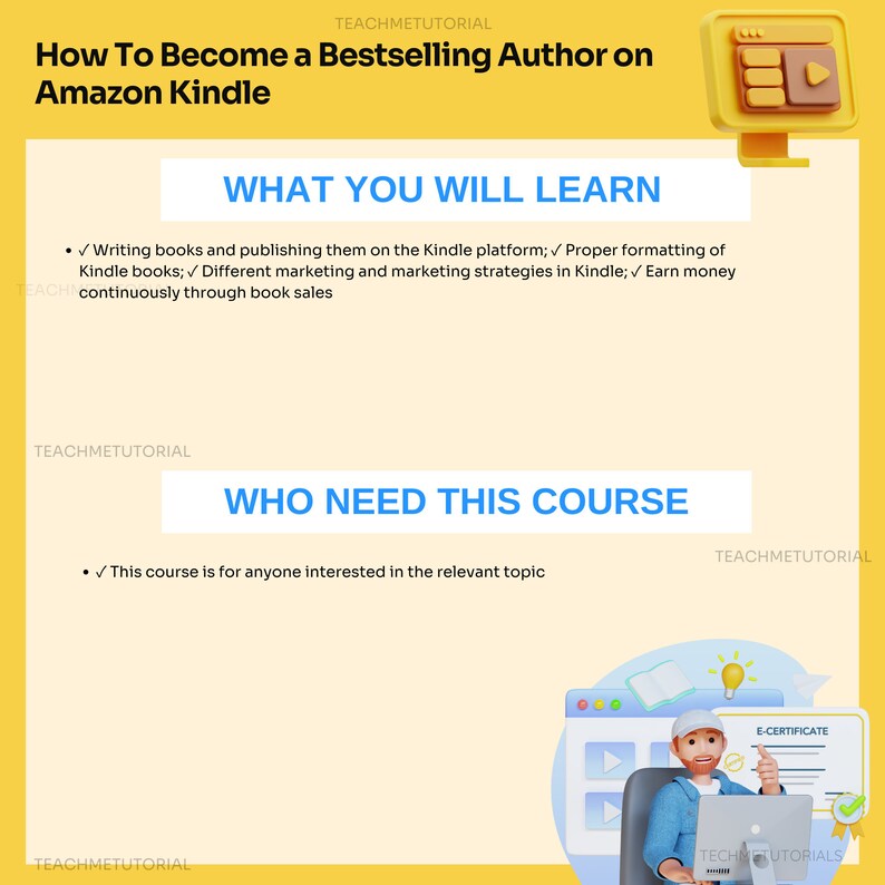 How to Become a Bestselling Author on Amazon Kindle - Essential Skills ...
