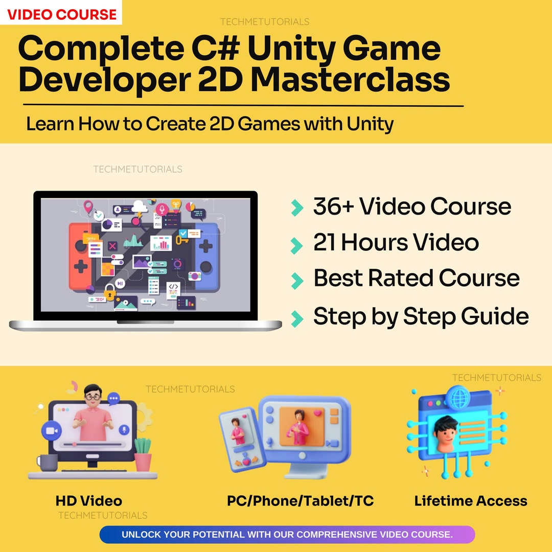 Complete C# Unity Game Developer 2D Masterclass : Learn How to Create ...