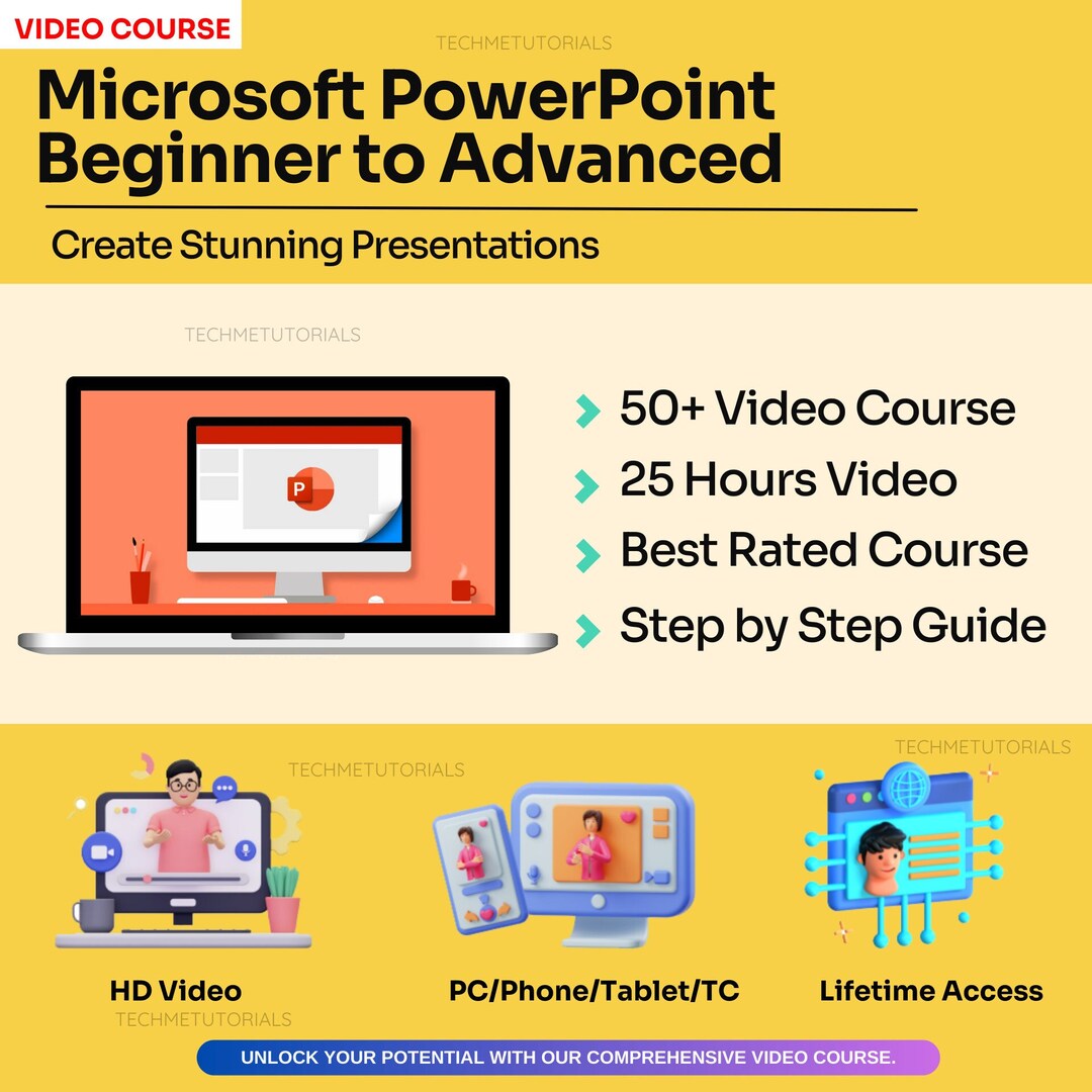 Microsoft Powerpoint Beginner To Advanced Create Stunning