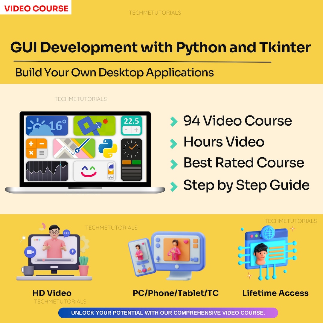GUI Development With Python and Tkinter - Build Your Own Desktop ...