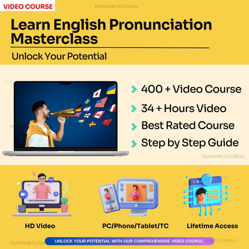 English Pronunciation Masterclass:class Essential Skills image 1