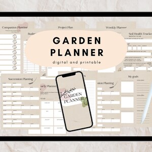 Garden Planner - Digital and Printable