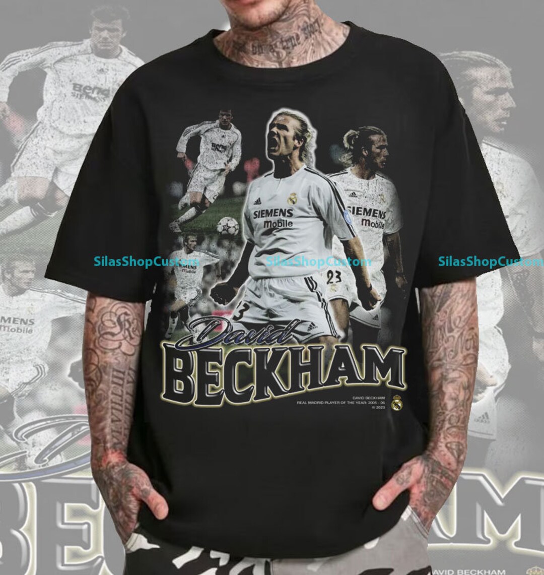 Vintage 90s Graphic Style David Beckham Tshirt, David Beckham Tee