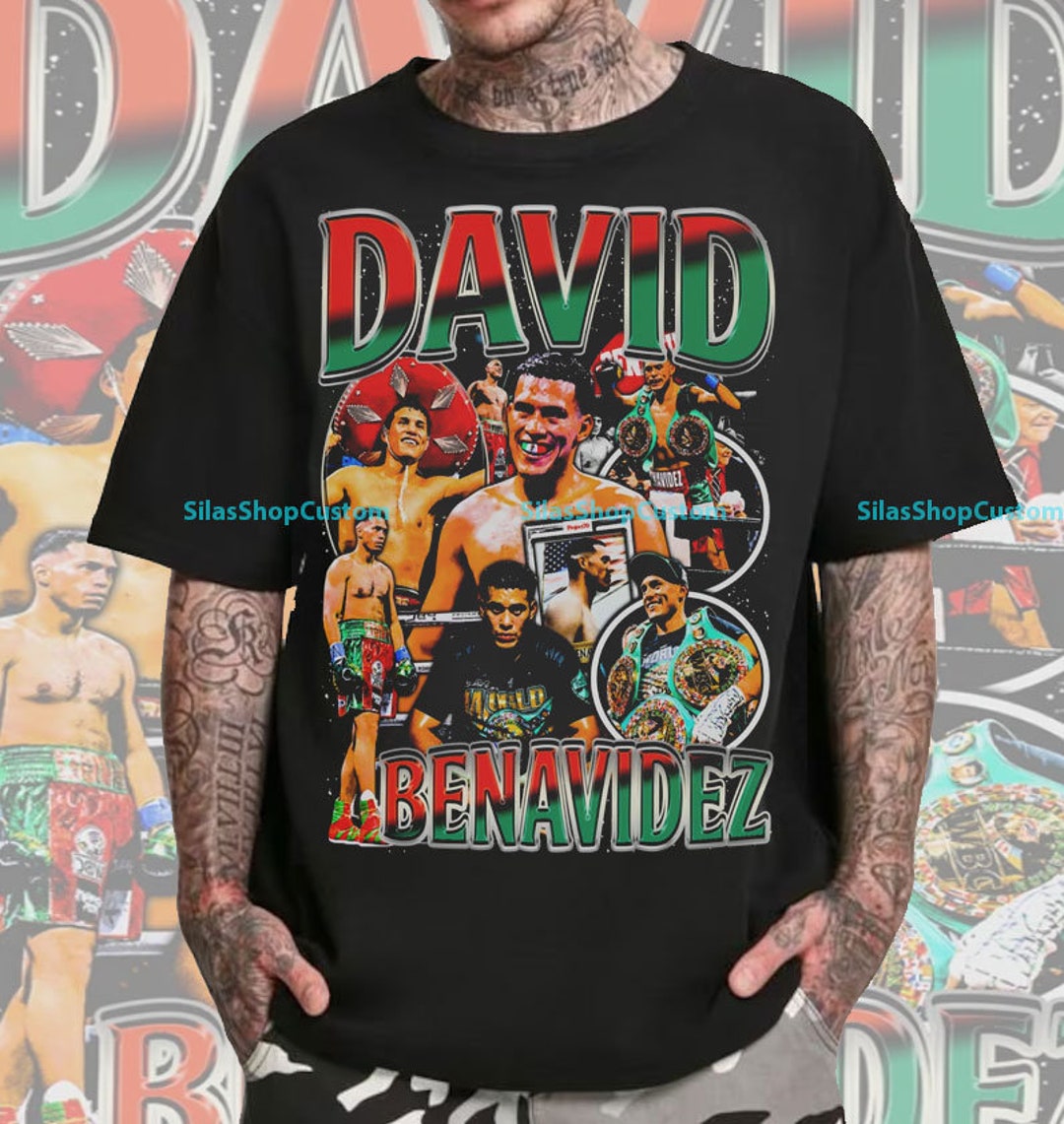 Vintage 90s Graphic Style David Benavidez T-shirt, David Benavidez ...