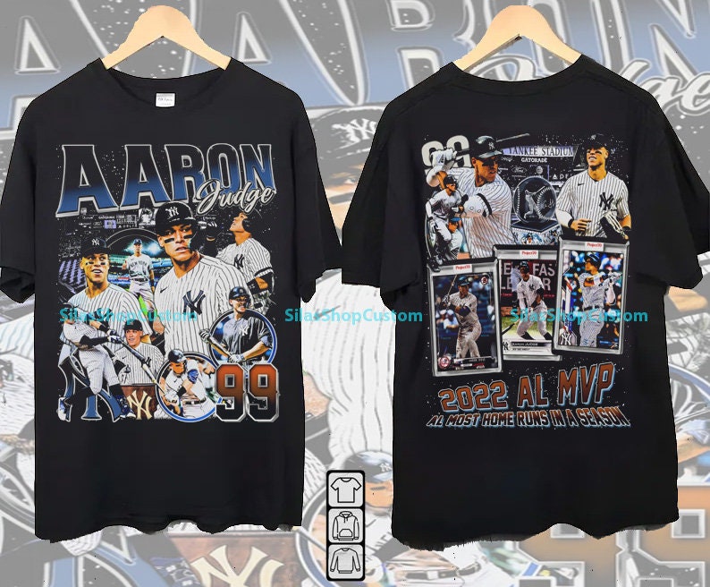 Home Run King Aaron Judge TShirt Yankees New York MLBPA T-Shirt