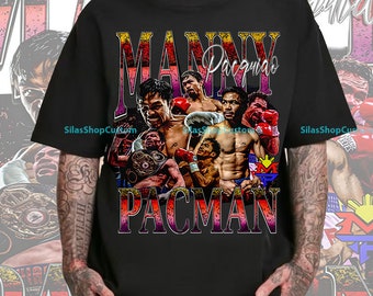 Manny Pacquiao Pac Hombre Boxeo Campeón Hombre Unisex Camisa
