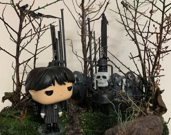 Diorama Funko Pop - Miércoles