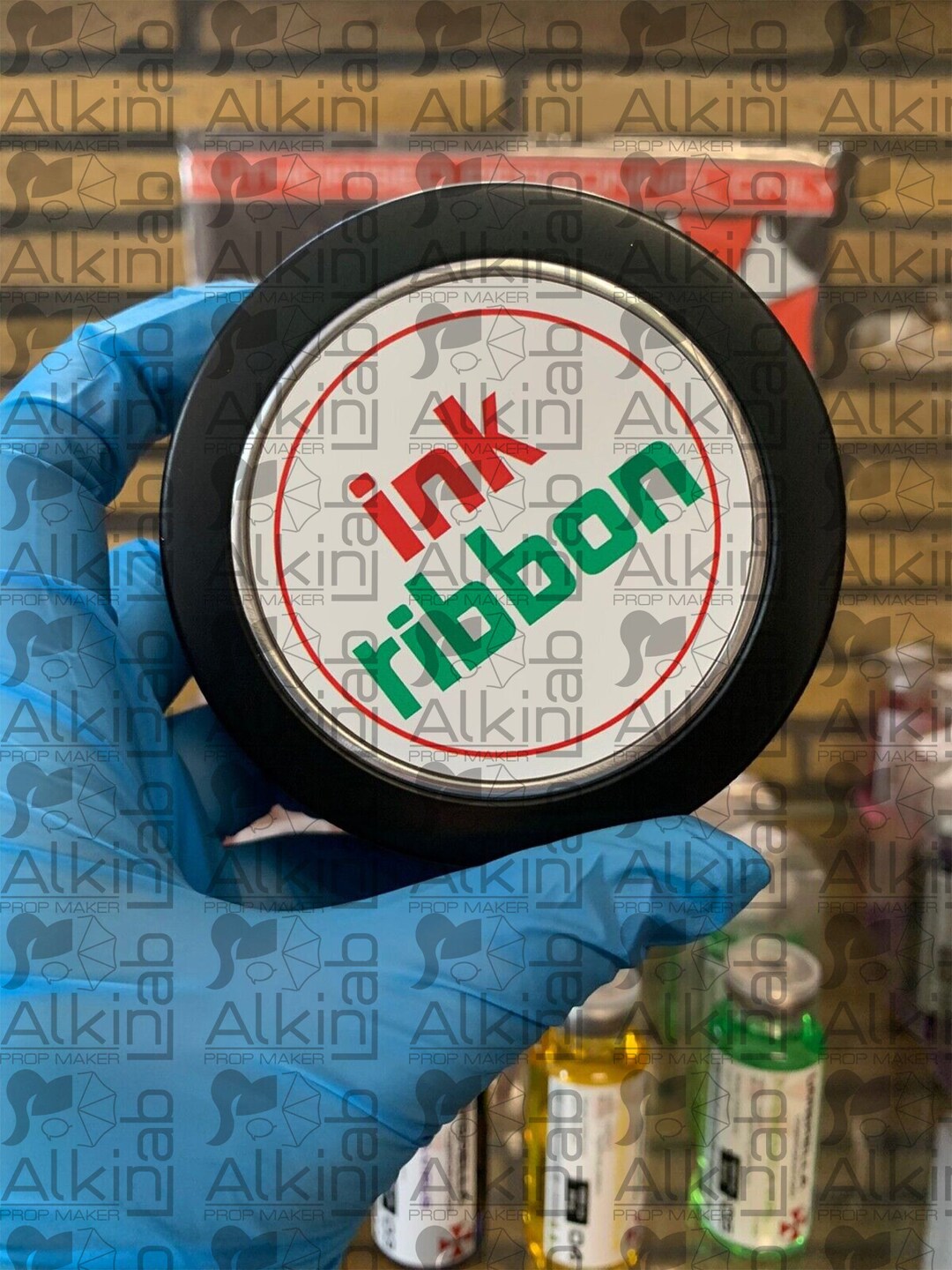 RESIDENT EVIL: Prop Replica Ink Ribbon black Edition - Etsy