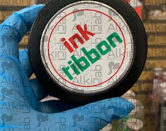 RESIDENT EVIL: Réplica de utilería - Cinta de tinta (edición negra)