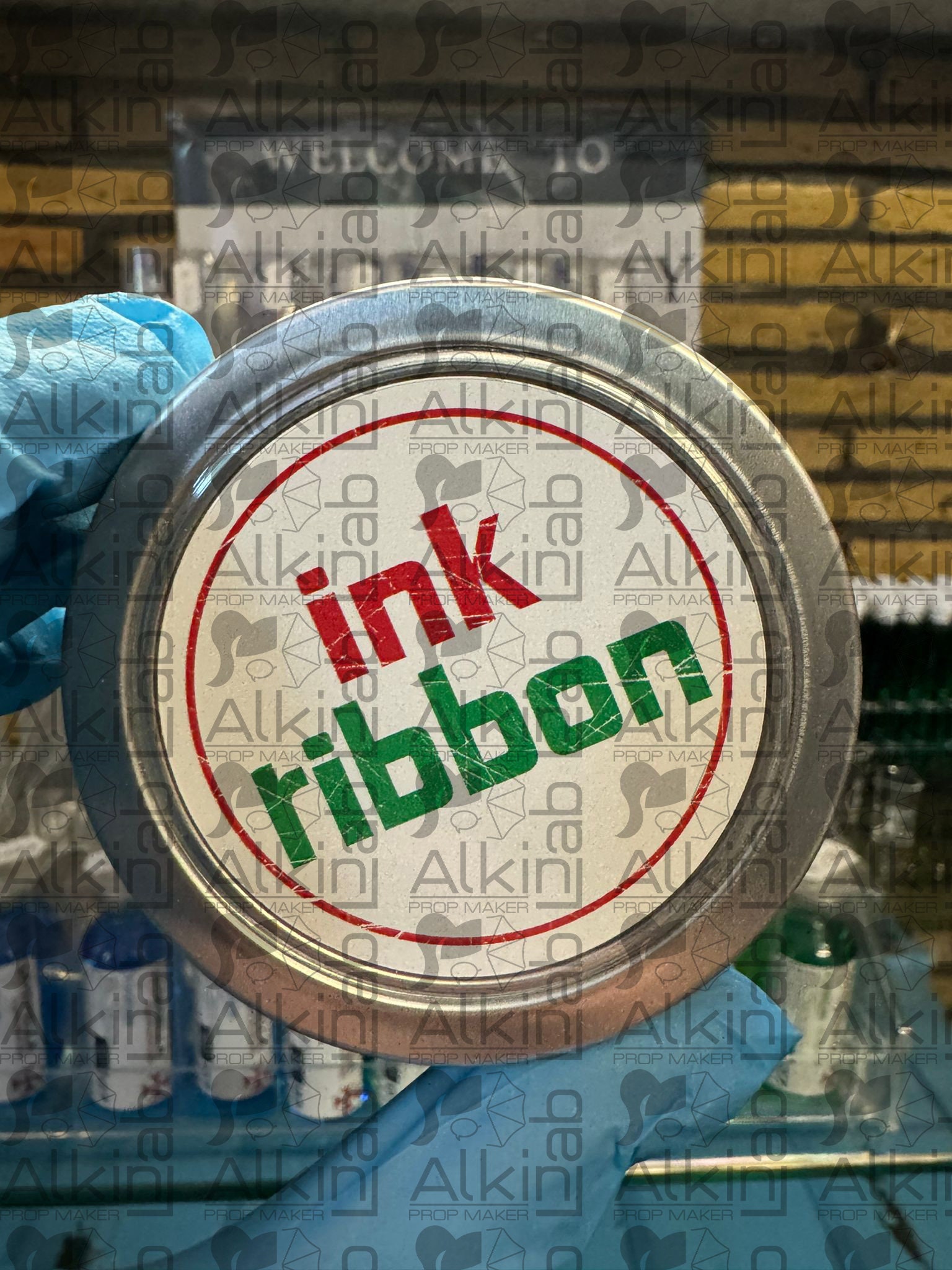 RESIDENT EVIL: Prop Replica - Ink Ribbon (silver Edition) - Etsy
