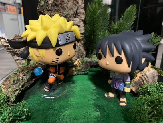 Diorama Funko Pop - Naruto Vs Sasuke - Etsy