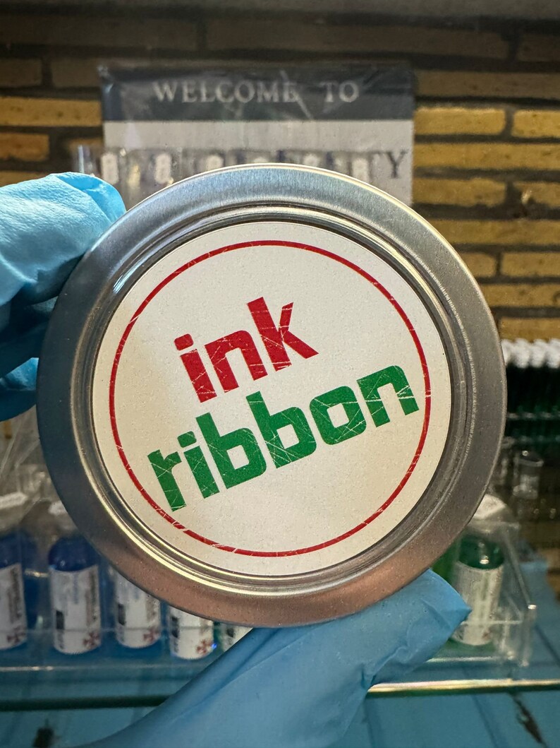 RESIDENT EVIL: Prop Replica Ink Ribbon silver Edition - Etsy