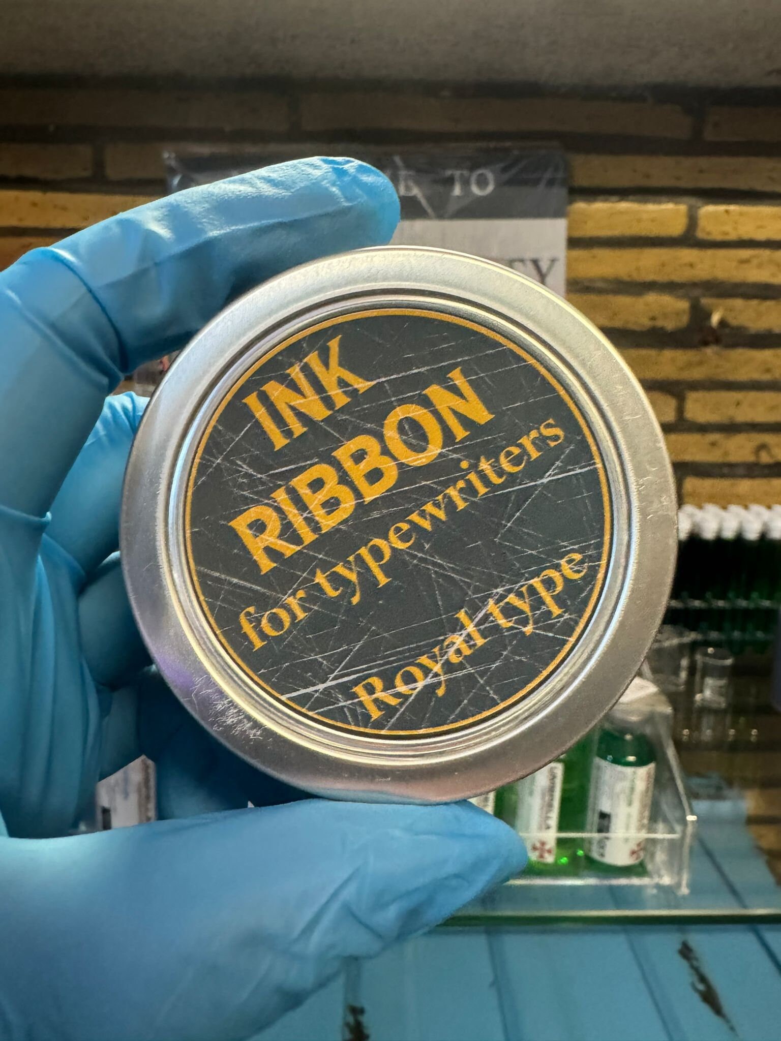 RESIDENT EVIL: Prop Replica Ink Ribbon silver Edition - Etsy