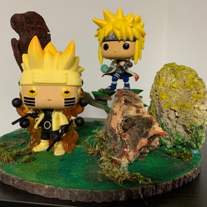 Diorama Funko Pop - Naruto & Minato
