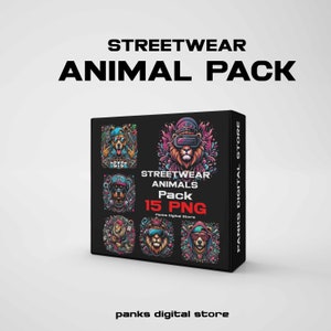 Rapper Tiere Streetwear Pack
