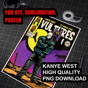 Popular Rappers Comic Posters for Sublimation, Dtf, Printing - Etsy