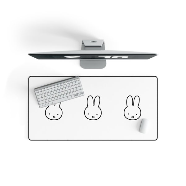 Miffy Desk Mats | Miffy Mouse Desk Mat, Non-Slip Desk Mat, Miffy Mouse Pad