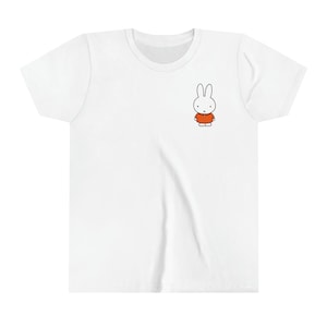 Miffy Youth Kids Tee Shirt | Unisex Ultra Cotton Tee, Miffy Tee Shirt, Cute Gift, Kids Shirt