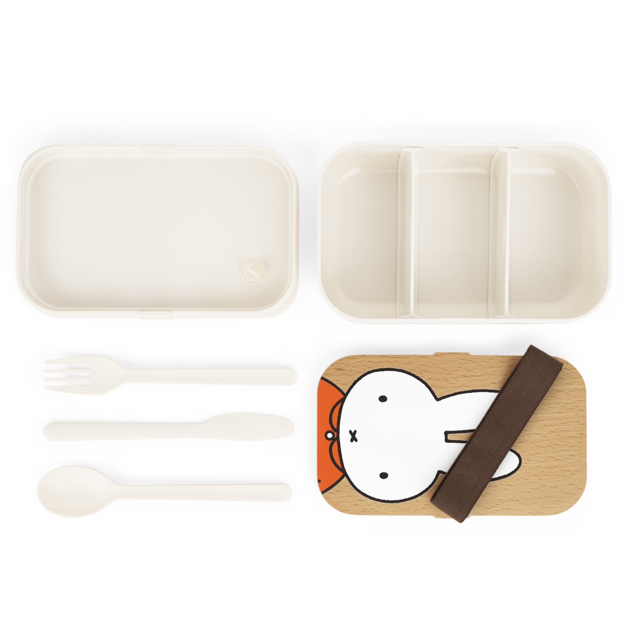 Miffy Bento Lunch Box Miffy Lunch Box, Miffy Wooden Style Lunch Box Etsy