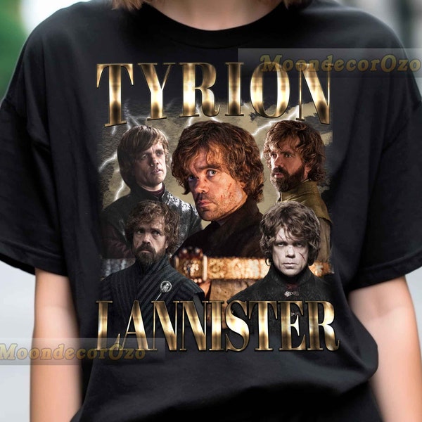 Limited Vintage Tyrion Lannister Tshirt, Tyrion Lannister Hoodie, Tyrion Lannister Sweatshirt, Rock Style Bootleg Tee