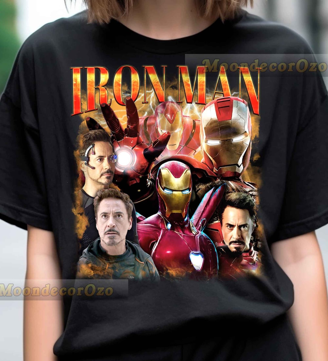 Limited Vintage Iron Man Tshirt, Iron Man Hoodie, Iron Man Sweatshirt