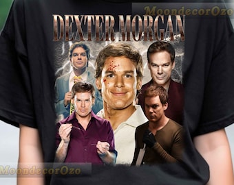 Limited Vintage Dexter Morgan Tshirt, Dexter Morgan Hoodie, Dexter Morgan Sweatshirt, Dexter Morgan Rock Style Bootleg Tee