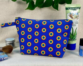 Phish Regenbogen Donut Zip Beutel Kulturtasche