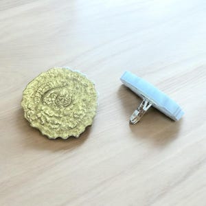Customizable Handmade Nail Art Palette Ring – Adjustable Nail Tech Tool for Mixing Gels & Paints
