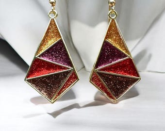 Prism Pop Customizable Glitter Earrings