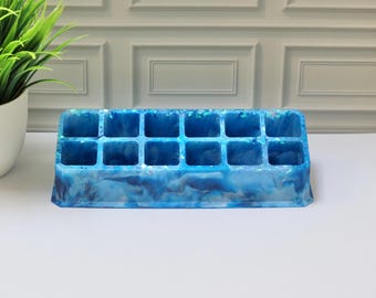 Customizable Resin Art Organizer | Makeup Organizer | Stamping Polish Holder  Cuticle Pen Storage