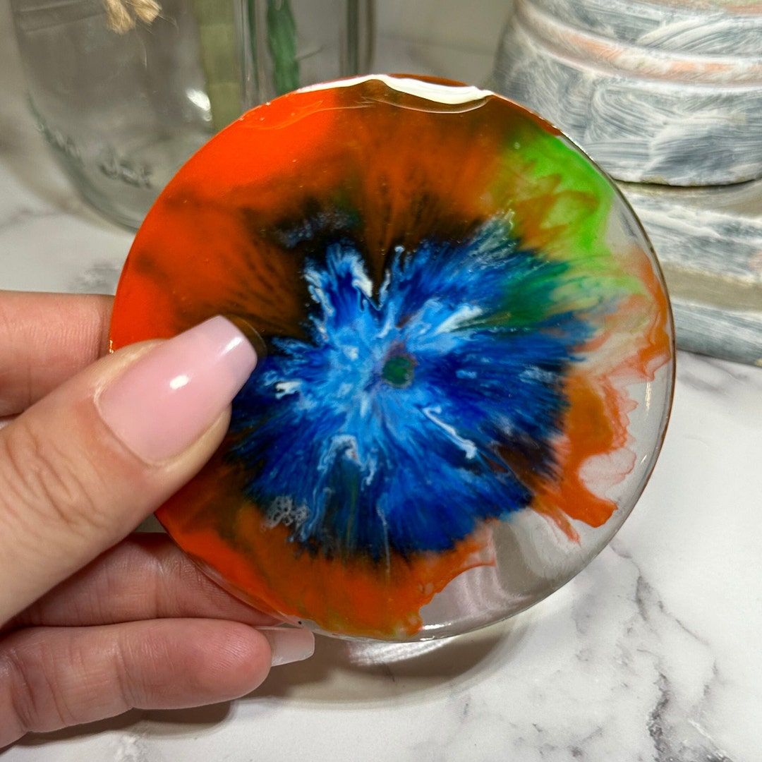 Resin Art Palettes, Nail Art Palettes, Coasters, Custom Designs - Small