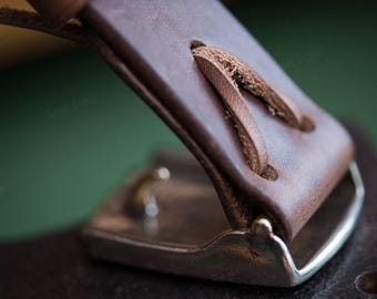 Cinturón de piel auténtica para hombre: Regalo personalizado con letra grabada, accesorio de boda hecho a mano