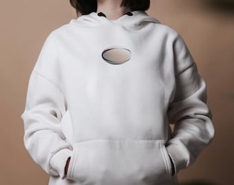 Minimalist Rugby Ball Hoodie | Rugby Fan Sweatshirt | Sports Lover Gift | Game Day Apparel