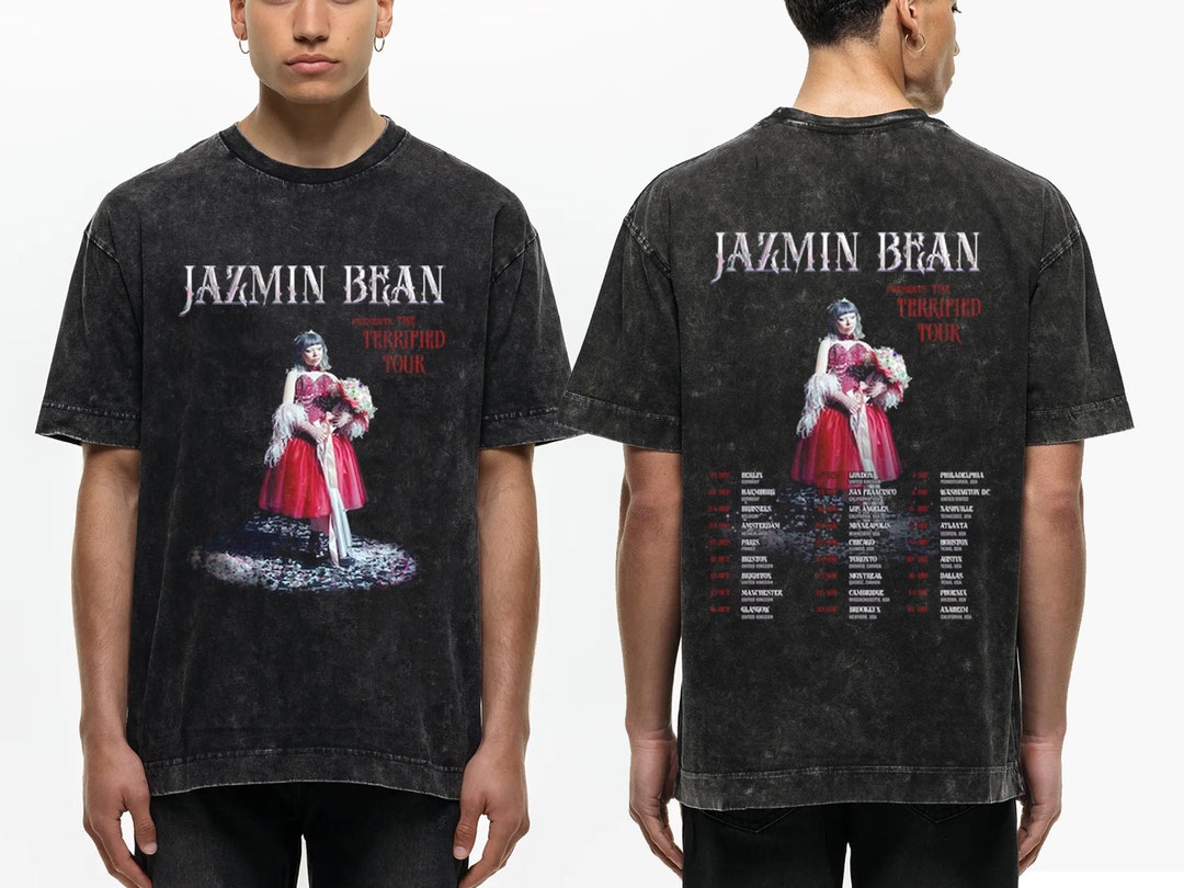 Jazmin Bean the Terrified Tour 2023 Shirt Jazmin Bean Fan - Etsy