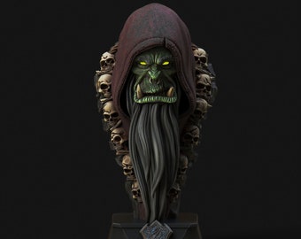 Goldun Bust 3D STL File for 3D Printer 3D Print Model Gift Movie Lover Action Figure 3d model