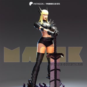 Ponorelu Magik 3D STL File for 3D Printer 3D Print Model Gift Movie Lover Action Figure 3d model