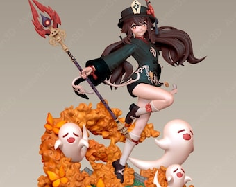 Hutao v2 3D STL File for 3D Printer 3D Print Model Gift Movie Lover Action Figure 3d model