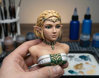 Fallen Kingdom Scholar Bust STL | Resin & FDM Compatible | Digital Download