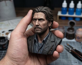 Haunted Nightlight Novelist Bust STL | Resin & FDM Compatible | Digital Download