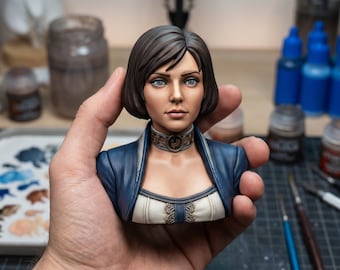 Caged Tear Songbird Bust STL | Resin & FDM Compatible | Digital Download