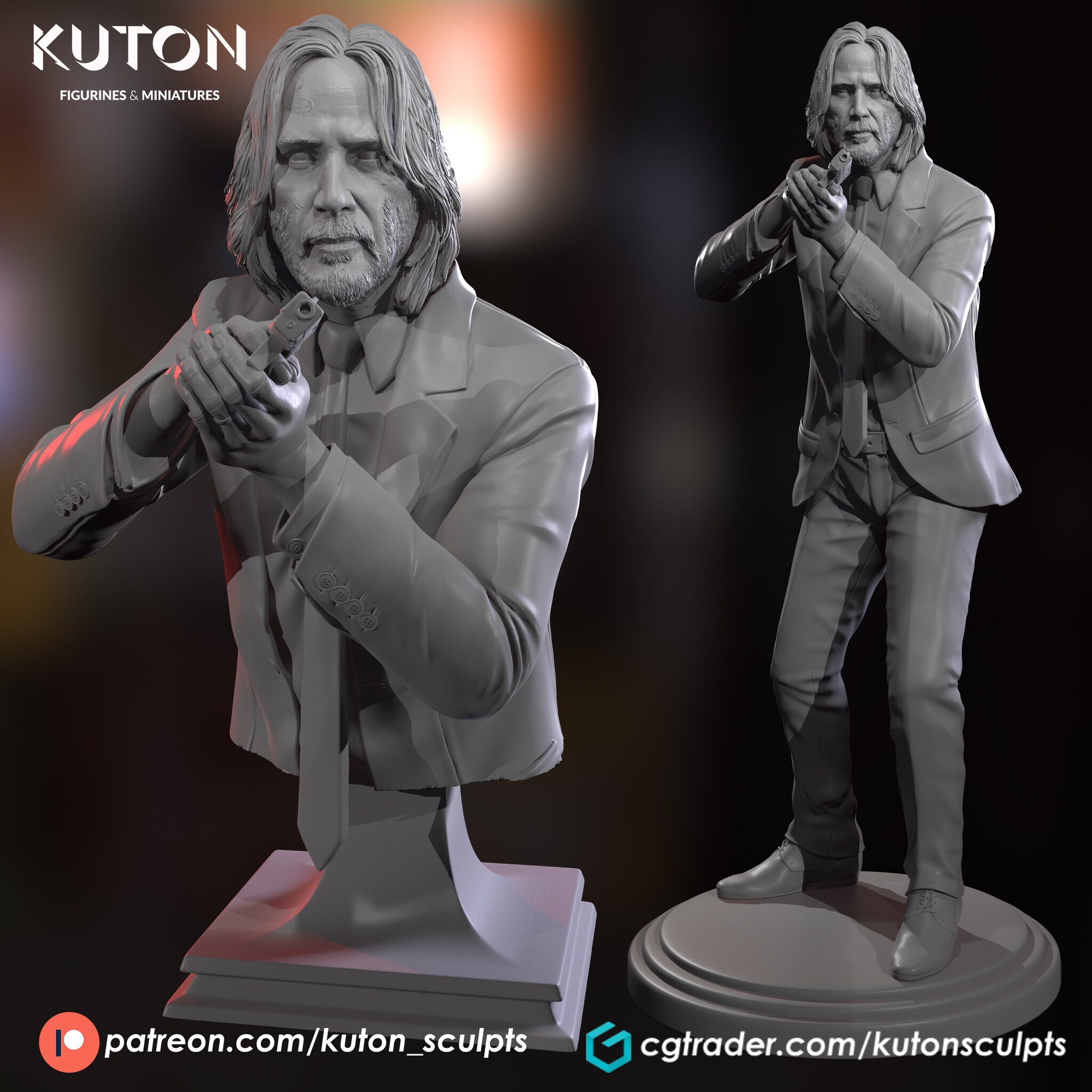 Share Project John Wick (COD custom figure)