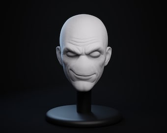 Morph Smirk 3D STL File for 3D Printer 3D Print Model Gift Movie Lover Action Figure 3d model